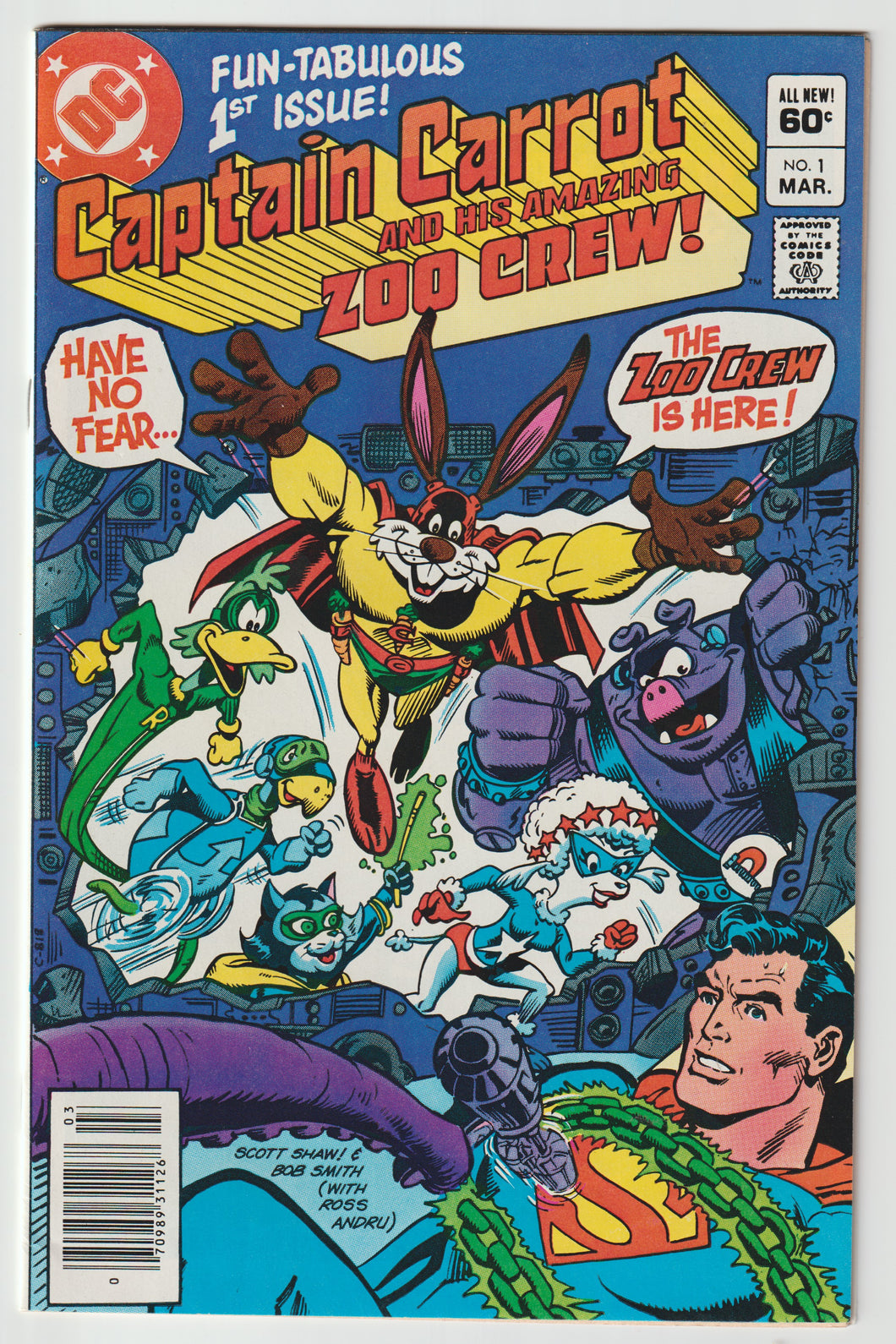 Captain Carrot and his Amazing Zoo Crew #1