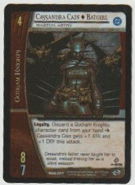 2004 DC Origins 1st Ed. Common Foil #DOR-007 Cassandra Cain - Batgirl, Martial Artist