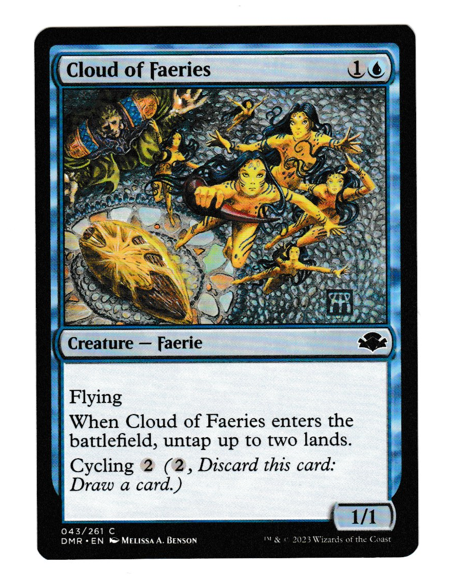 Dominaria Remastered Cloud of Faeries