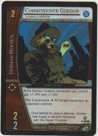 2004 DC Origins 1st Ed. Uncommon Foil #DOR-009 Commissioner Gordon, James Gordon