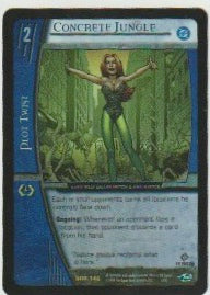 2004 DC Origins 1st Ed. Reverse Holo Foil #DOR-146 Concrete Jungle