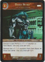 2007 DC Exclusives Promo #MAA-023 Dark Beast, Age of Apocalypse