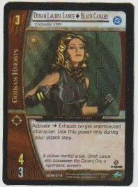 2004 DC Origins 1st Ed. Common Foil #DOR-013 Dinah Laurel Lance - Black Canary, Canary Cry