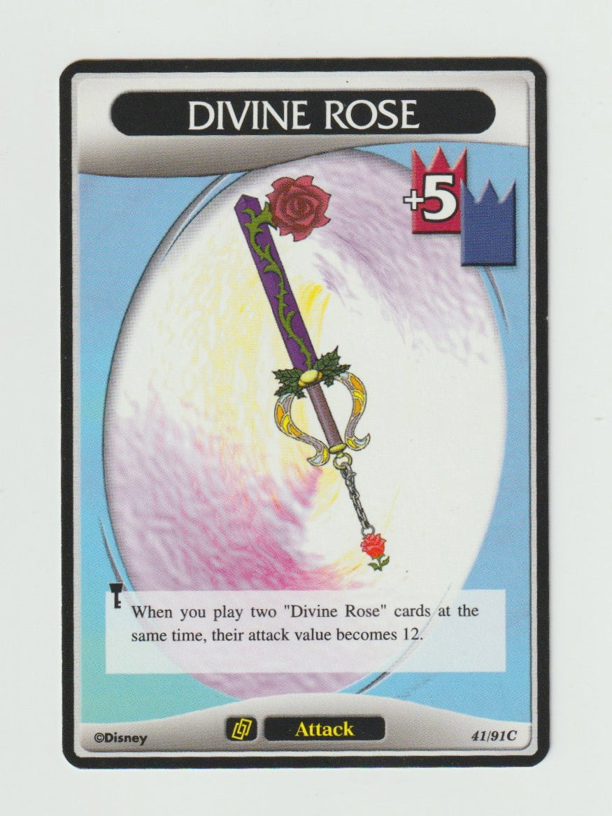 2007 Kingdom Hearts Base Set #41/91 Divine Rose