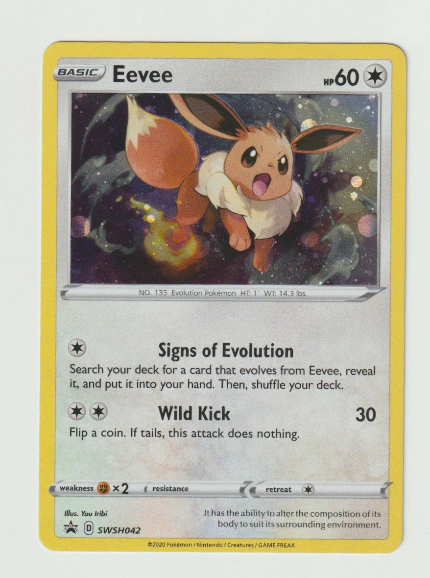 2020 Sword & Shield Promos #SWSH042 Eevee