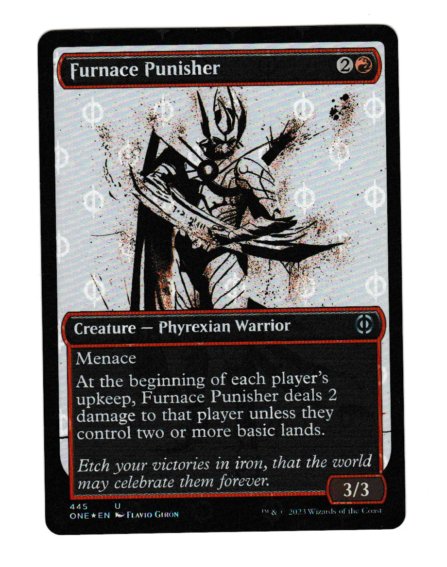 Phyrexia: All Will Be One Furnace Punisher Compleat Foil