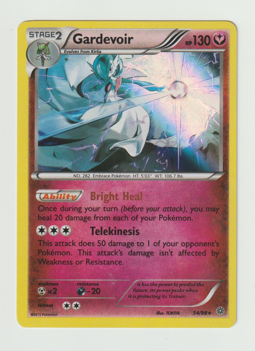 2015 XY Ancient Origins #54/98 Gardevoir