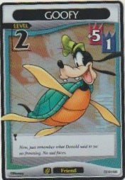 2007 Kingdom Hearts Base Set Level 2 #72/91 Goofy