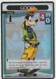 2007 Kingdom Hearts Base Set Level 1 #71/91 Goofy