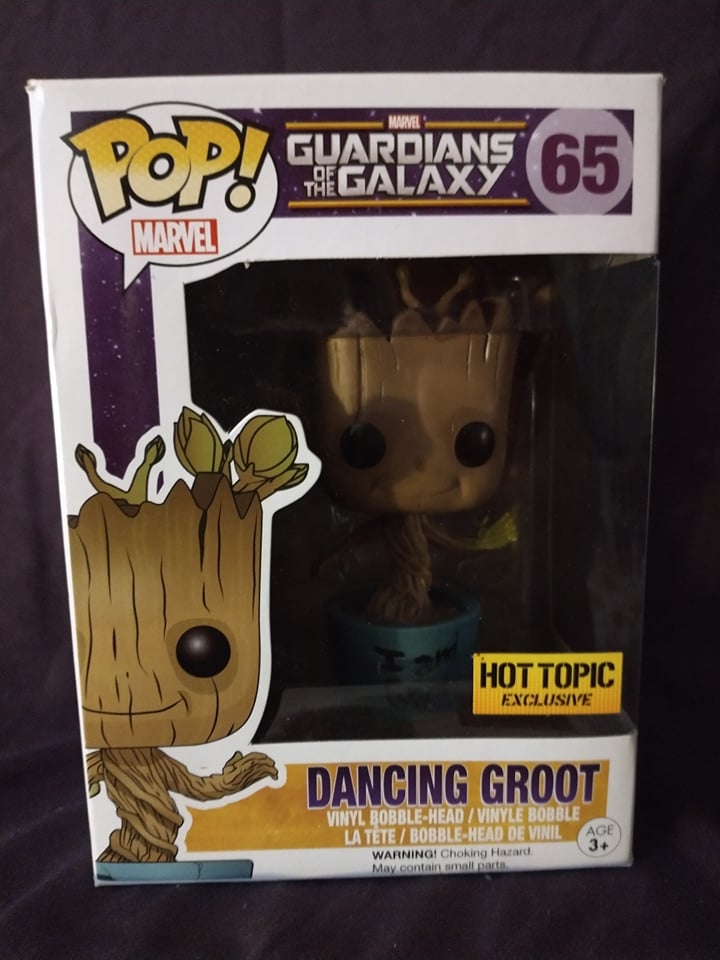 2014 Guardians of the Galaxy #65A Dancing Groot Hot Topic