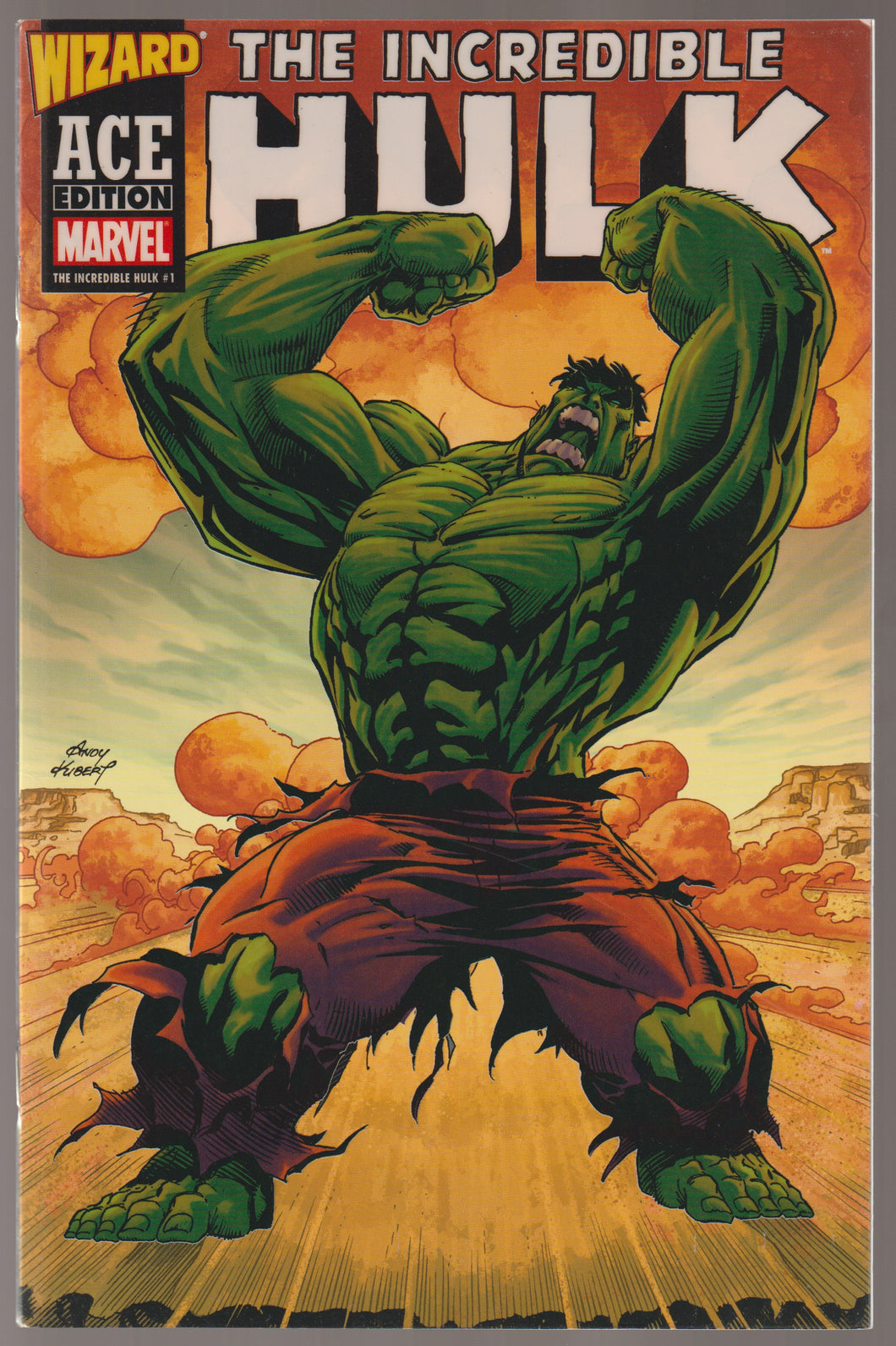 Incredible Hulk #1 Wizard Ace Edition