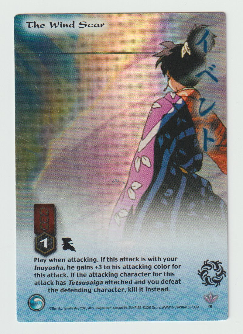 2005 InuYasha Jaki #91 The Wind Scar – Collectivities