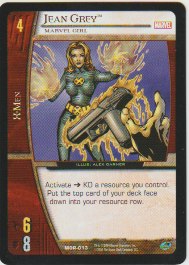 2004 Marvel Origins Unl. Common Foil #MOR-013 Jean Grey, Marvel Girl