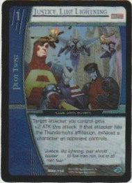 2005 The Avengers Unl. Common Foil #MAV-114 Justice, Like Lightning