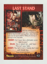 Load image into Gallery viewer, 2008 Supernatural Season 3 Hell on Earth Puzzle #HE.8 Last Stand
