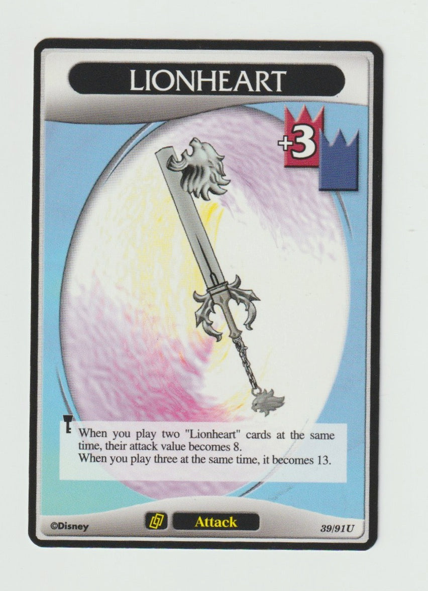 2007 Kingdom Hearts Base Set #39/91 Lionheart