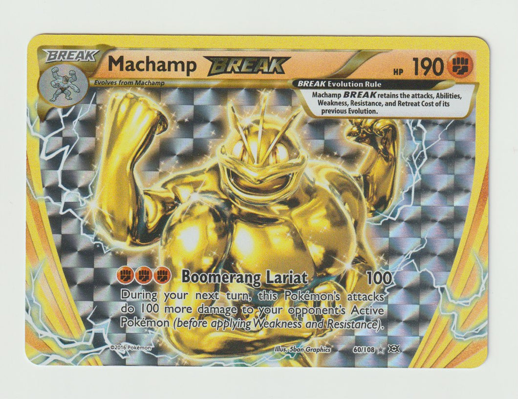 2016 XY Evolutions #60/108 Machamp BREAK
