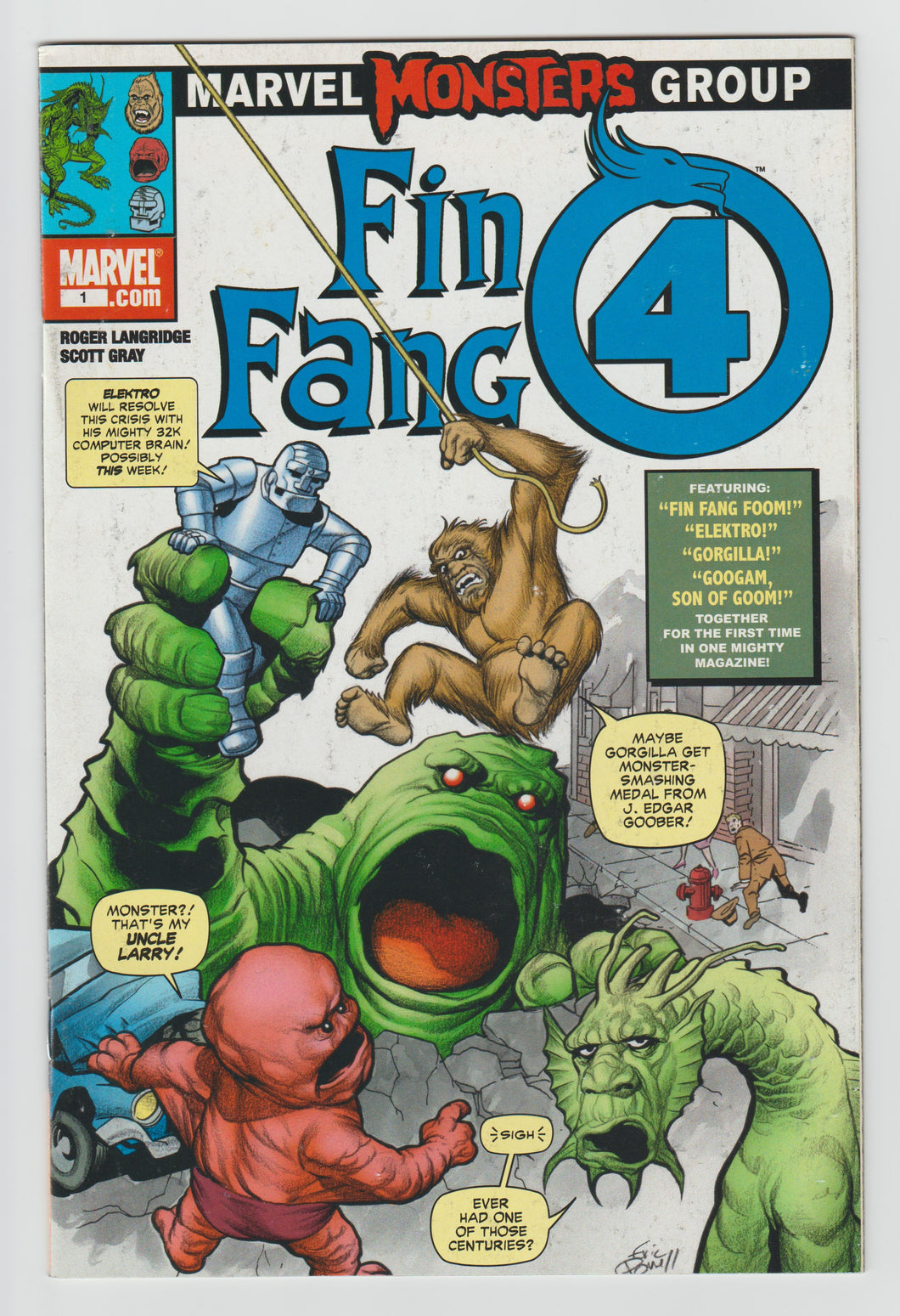 Marvel Monsters: Fing Fang Four #1