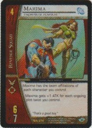 2005 Justice League of America Unl. Reverse Holo Foil #DJL-212 Maxima, Empress of Almerac