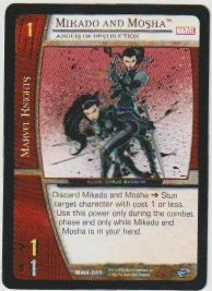 2005 Marvel Knights Unl. #MMK-020 Mikado and Mosha, Angels of Destruction