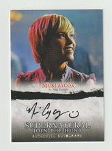 Load image into Gallery viewer, 2014 Supernatural Seasons 1-3 Autographs #A07 Nicki Aycox as Meg Masters
