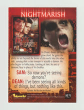Load image into Gallery viewer, 2008 Supernatural Season 3 Hell on Earth Puzzle #HE.9 Nightmarish
