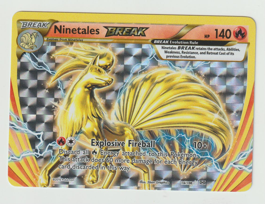 2016 XY Evolutions #16/108 Ninetales BREAK