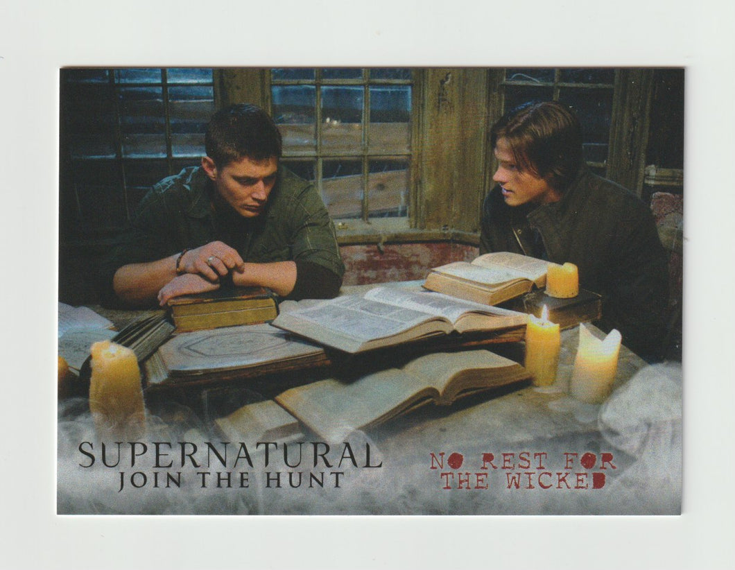 2014 Supernatural Seasons 1-3 Mega Moon Lava #68 No Rest for the Wicked