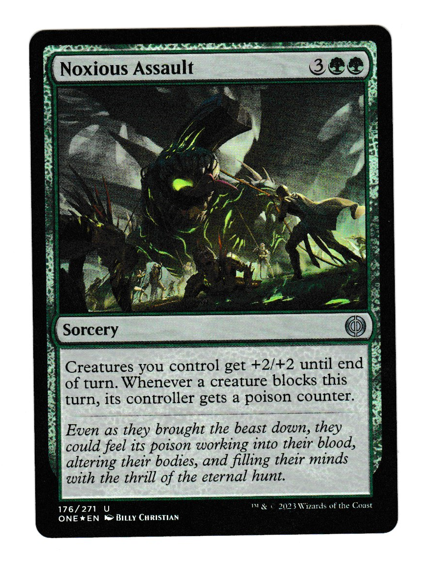 Phyrexia: All Will Be One Noxious Assault Foil