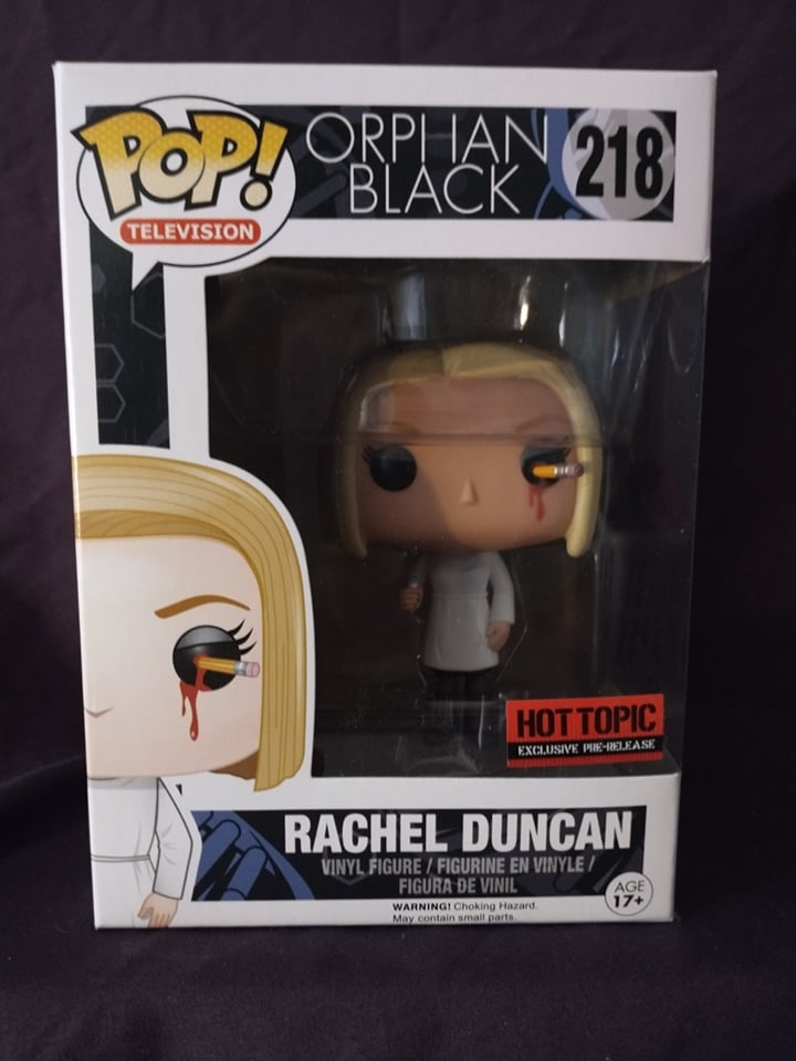 2015 Orphan Black #218 Rachel Duncan Hot Topic Pencil in Eye Hot Topic