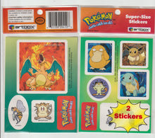 Load image into Gallery viewer, Pokemon Vintage Super-Size Stickers
