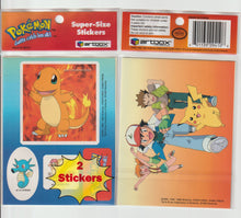 Load image into Gallery viewer, Pokemon Vintage Super-Size Stickers
