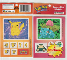 Load image into Gallery viewer, Pokemon Vintage Super-Size Stickers
