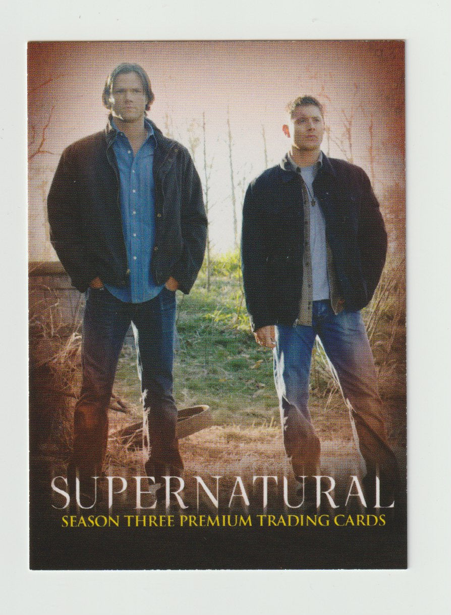 2008 Supernatural Season 3 Promo #P-i Sam & Dean