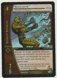 2004 Web of Spider-Man 1st Ed. Common Foil #MSM-086 Shocker, Herman Schultz