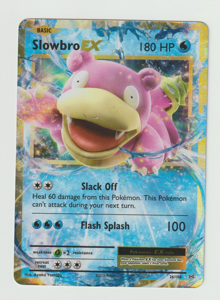 2016 XY Evolutions #26/108 Slowbro EX