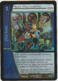 2005 Marvel Knights Unl. Reverse Holo Foil #MMK-085 Spin Doctoring