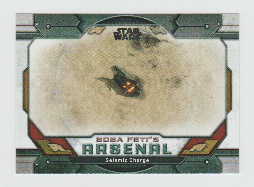 2022 Star Wars The Book of Boba Fett Season 1 Boba Fett's Arsenal #BA-5 Seismic Charge