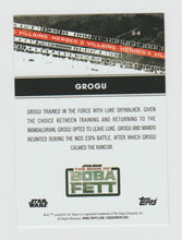 Load image into Gallery viewer, 2022 Star Wars The Book of Boba Fett Season 1 Characters #C-8 Grogu
