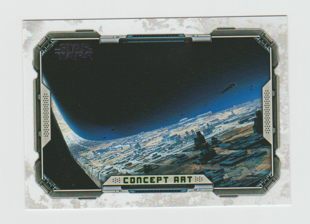 2022 Star Wars The Book of Boba Fett Season 1 Concept Art #CA-10 The Glavis Ringworld