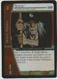 2005 Marvel Knights Unl. Uncommon Foil #MMK-028 Stick, Leader of the Chaste