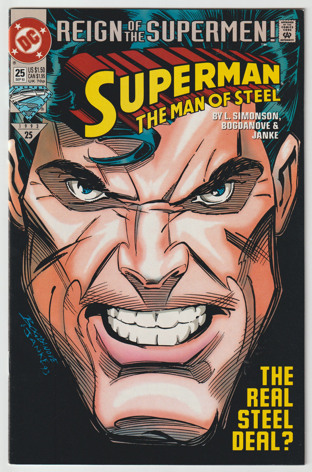 Superman: The Man of Steel #25