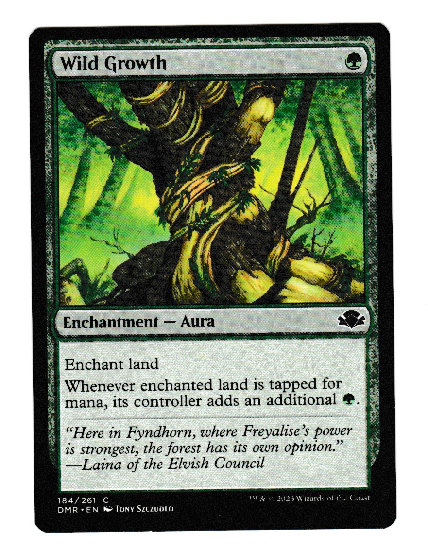 Dominaria Remastered Wild Growth