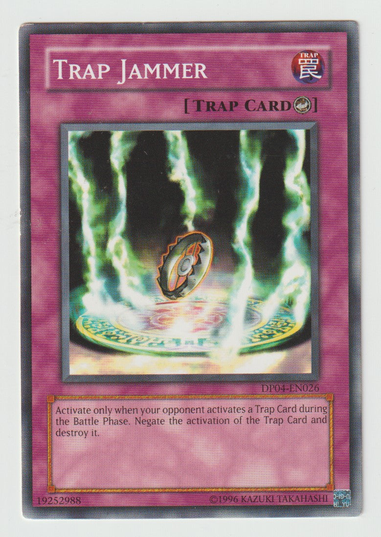 2007 Yu-Gi-Oh! Duelist Pack 4: Zane Truesdale #DP04-EN026 Trap Jammer