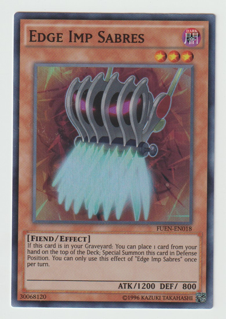 2017 Yu-Gi-Oh! Fusion Enforcers #FUEN-EN018 Edge Imp Sabres