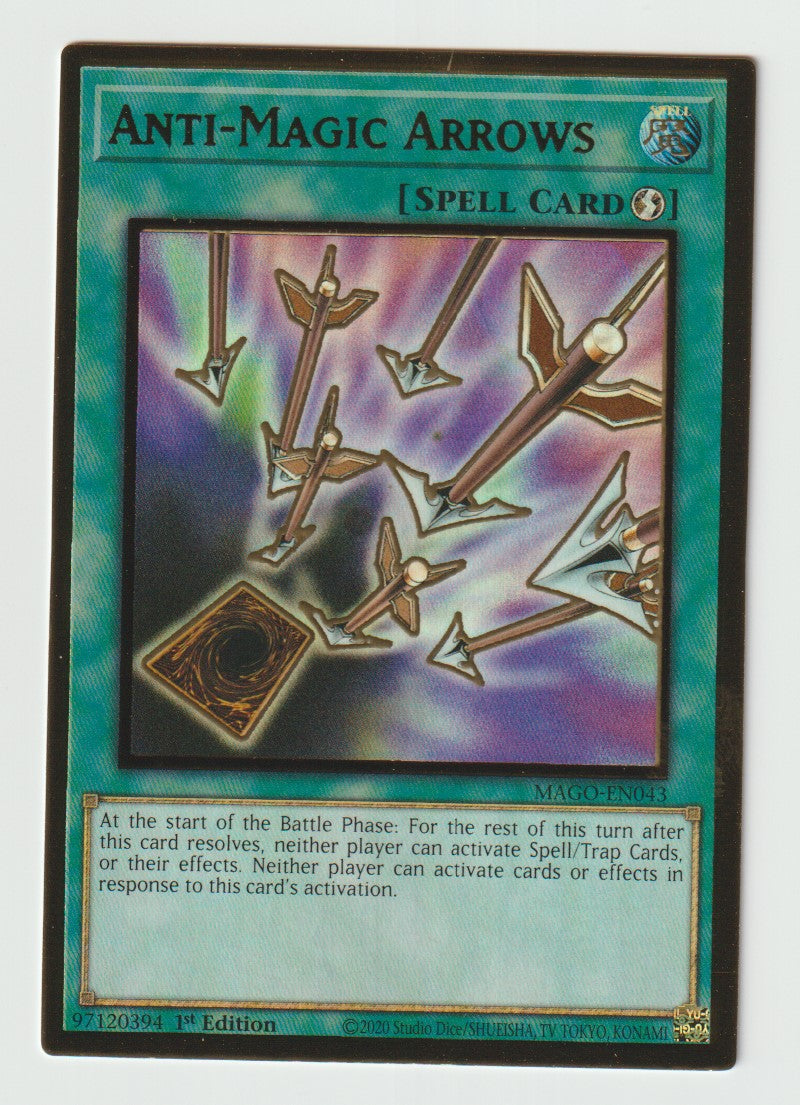 2020 Yu-Gi-Oh! Maximum Gold 1st Ed. #MAGO-EN043 Anti-Magic Arrows