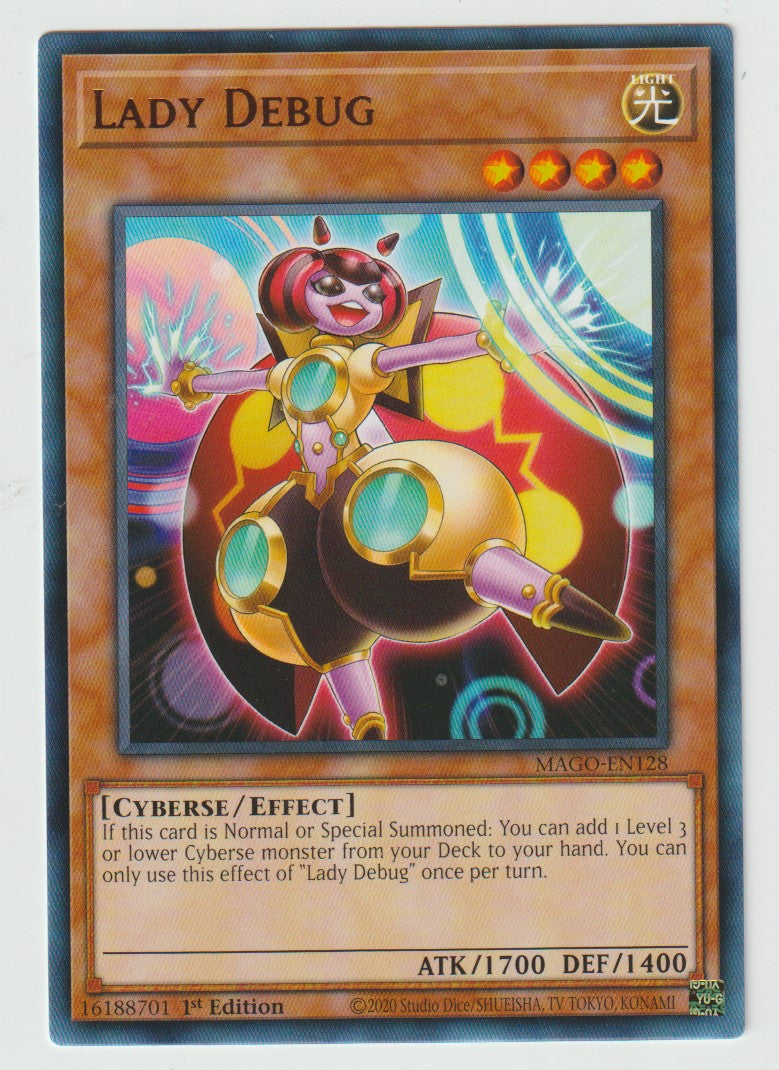 2020 Yu-Gi-Oh! Maximum Gold 1st Ed. #MAGO-EN128 Lady Debug