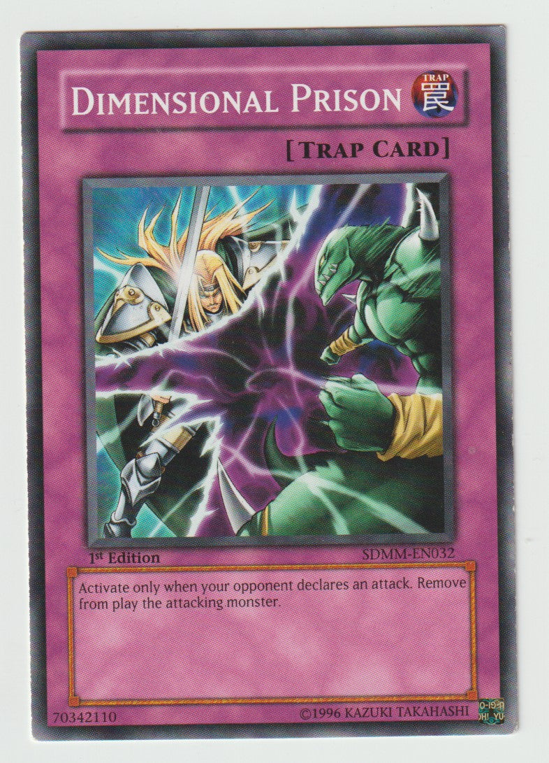 2010 Yu-Gi-Oh! Structure Deck: Machina Mayhen 1st Ed. #SDMM-EN032 Dimensional Prison