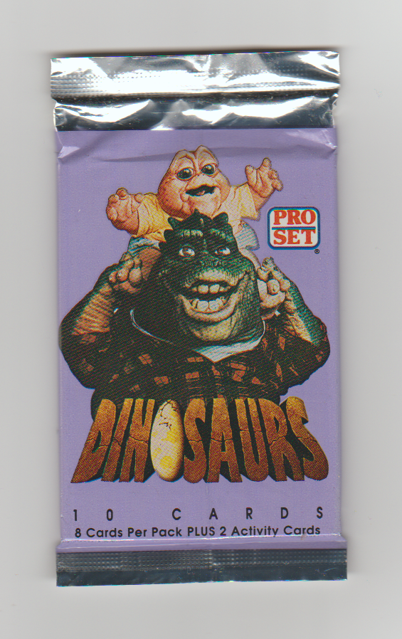 1991 Dinosaurs Sealed Pack