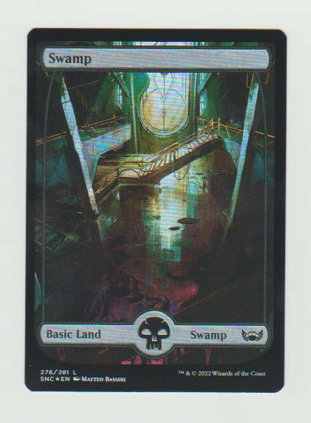 Streets of New Capenna Full Art Swamp (276) Foil